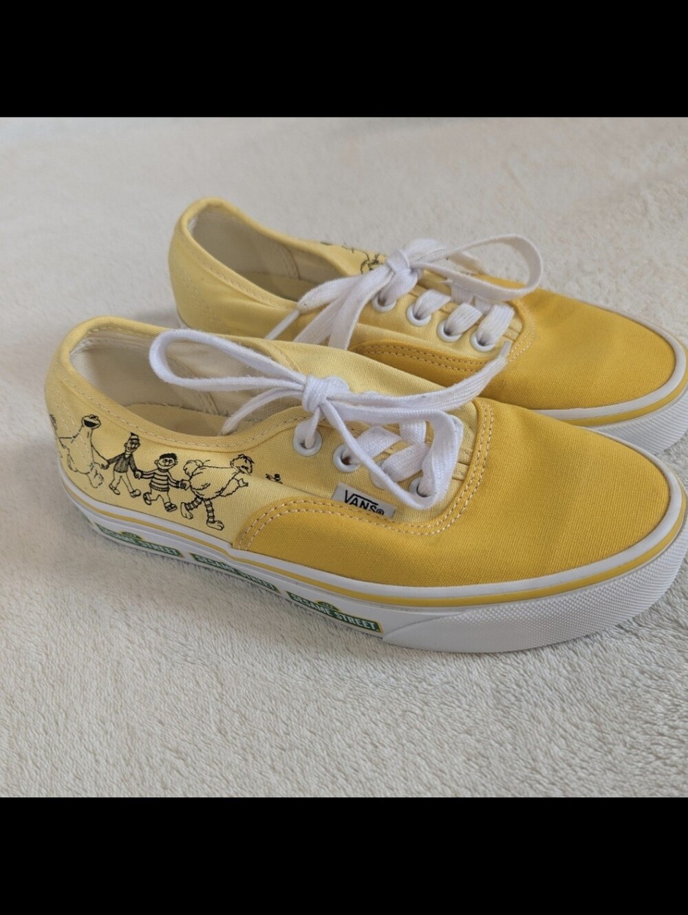 Sesame Street Vans Size 5 Women 3.5 Men